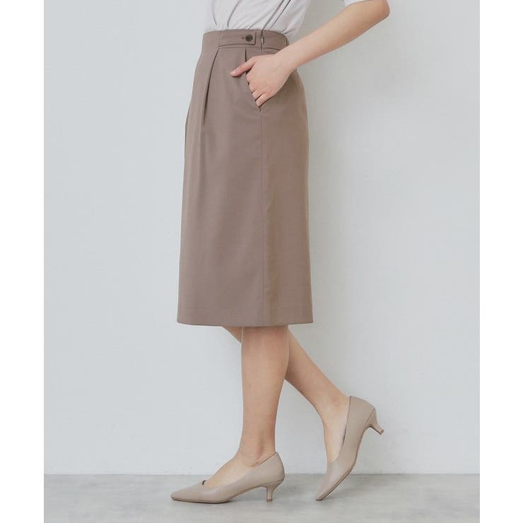 ストレッチセミタイトスカート/セットアップ対応【洗濯機洗い可/抗ピル】 | index | 詳細画像9 