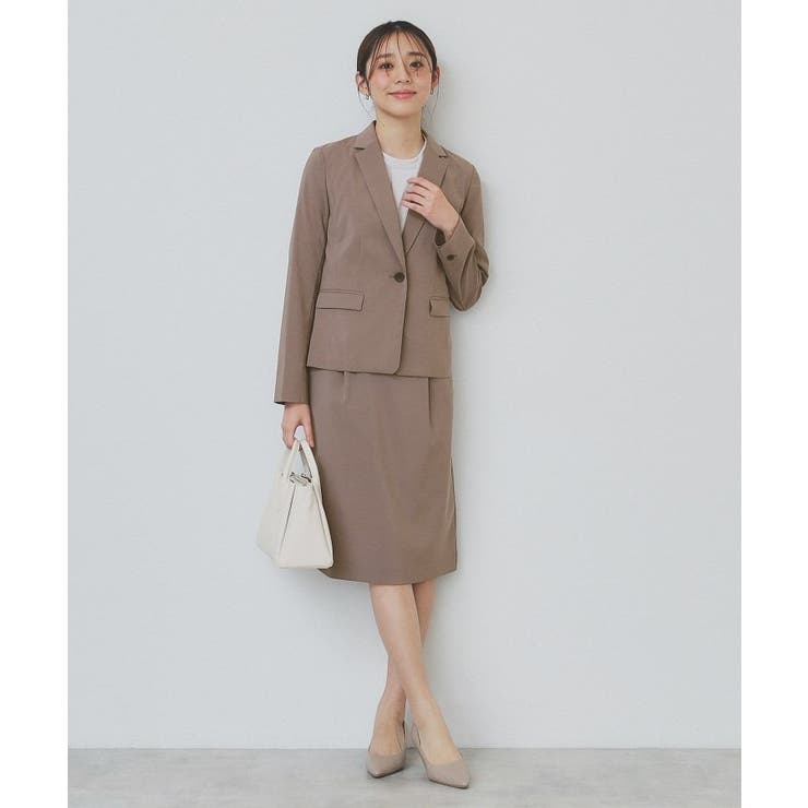 ストレッチセミタイトスカート/セットアップ対応【洗濯機洗い可/抗ピル】 | index | 詳細画像11 