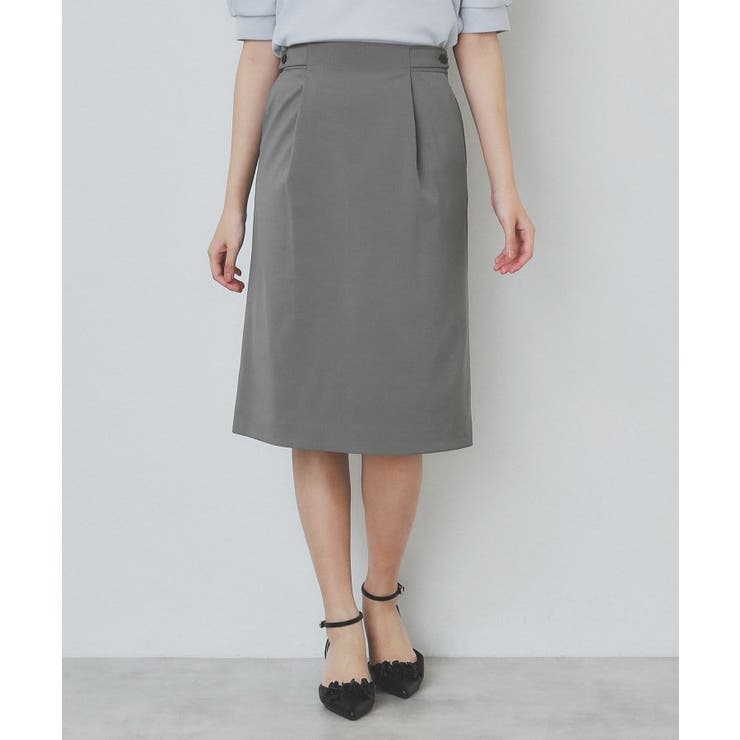 ストレッチセミタイトスカート/セットアップ対応【洗濯機洗い可/抗ピル】 | index | 詳細画像13 