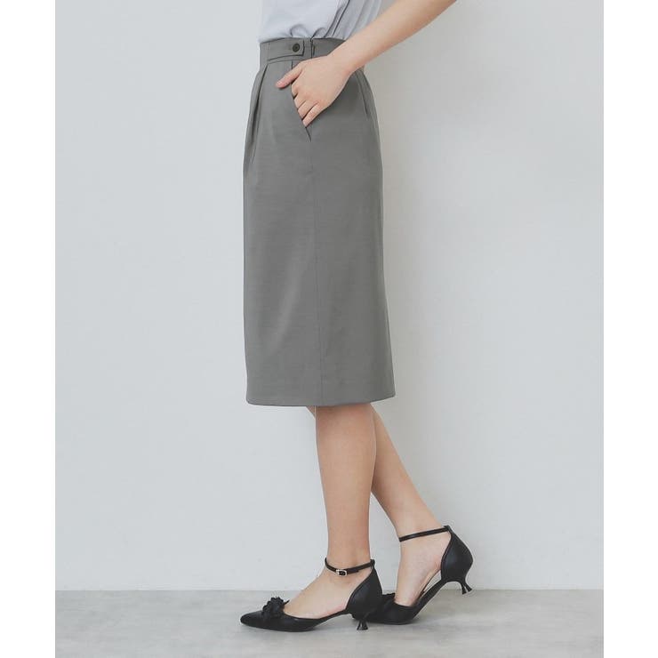 ストレッチセミタイトスカート/セットアップ対応【洗濯機洗い可/抗ピル】 | index | 詳細画像14 