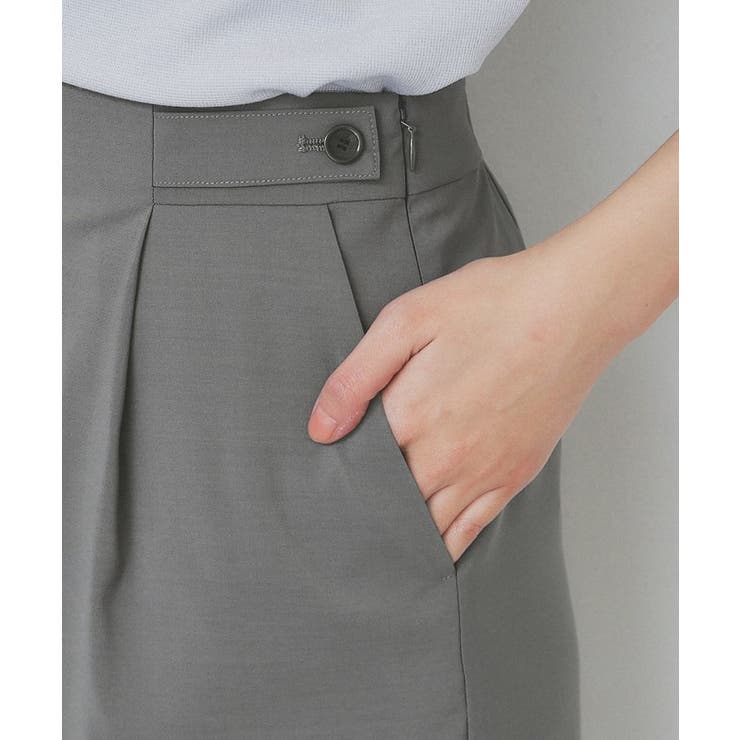 ストレッチセミタイトスカート/セットアップ対応【洗濯機洗い可/抗ピル】 | index | 詳細画像18 