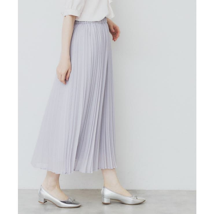 シアープリーツフレアスカート【洗濯機洗い可】 | index | 詳細画像8 