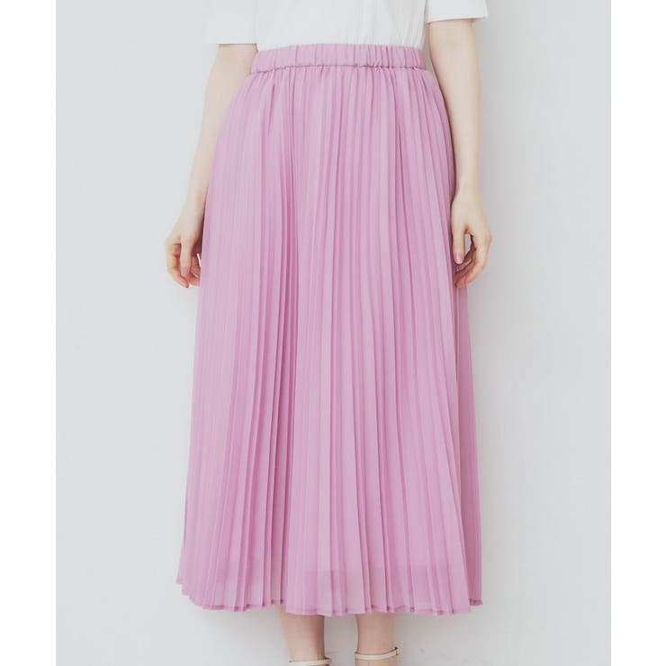 シアープリーツフレアスカート【洗濯機洗い可】 | index | 詳細画像25 