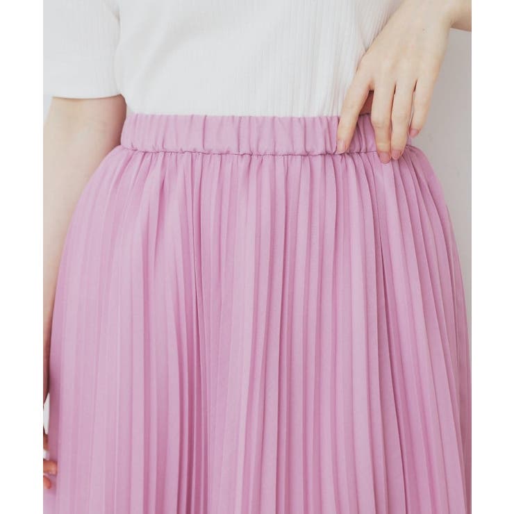 シアープリーツフレアスカート【洗濯機洗い可】 | index | 詳細画像28 