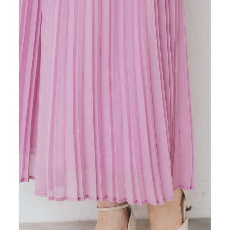 シアープリーツフレアスカート【洗濯機洗い可】 | index | 詳細画像29 