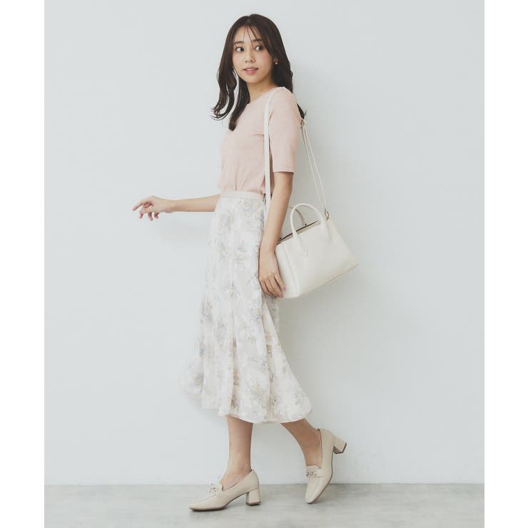 ラメリブクルーネックトップス【洗濯機洗い可】 | index | 詳細画像7 