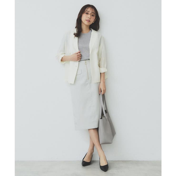 ラメリブクルーネックトップス【洗濯機洗い可】 | index | 詳細画像12 