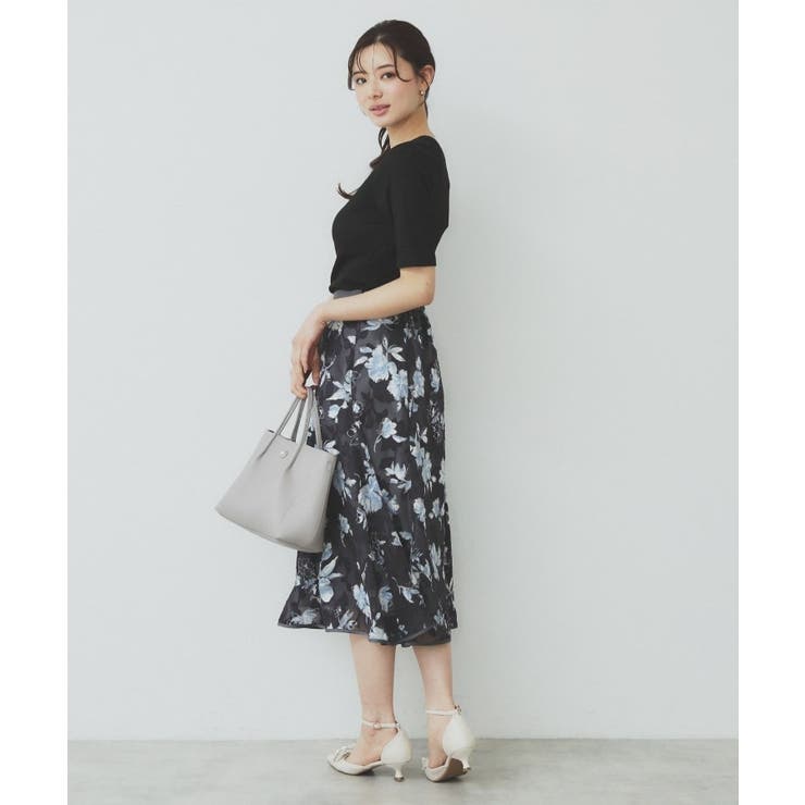 ラメリブクルーネックトップス【洗濯機洗い可】 | index | 詳細画像16 