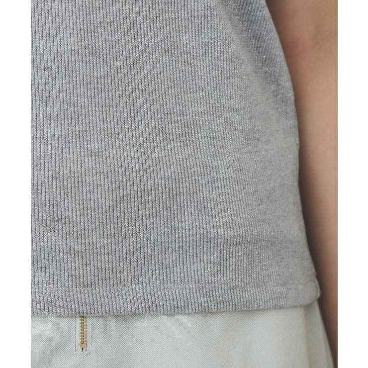 ラメリブクルーネックトップス【洗濯機洗い可】 | index | 詳細画像23 