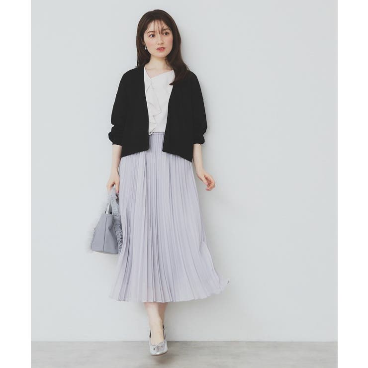 《6色展開》リラクシーショートカーディガン【洗濯機洗い可/接触冷感/抗ピル】 | index | 詳細画像6 