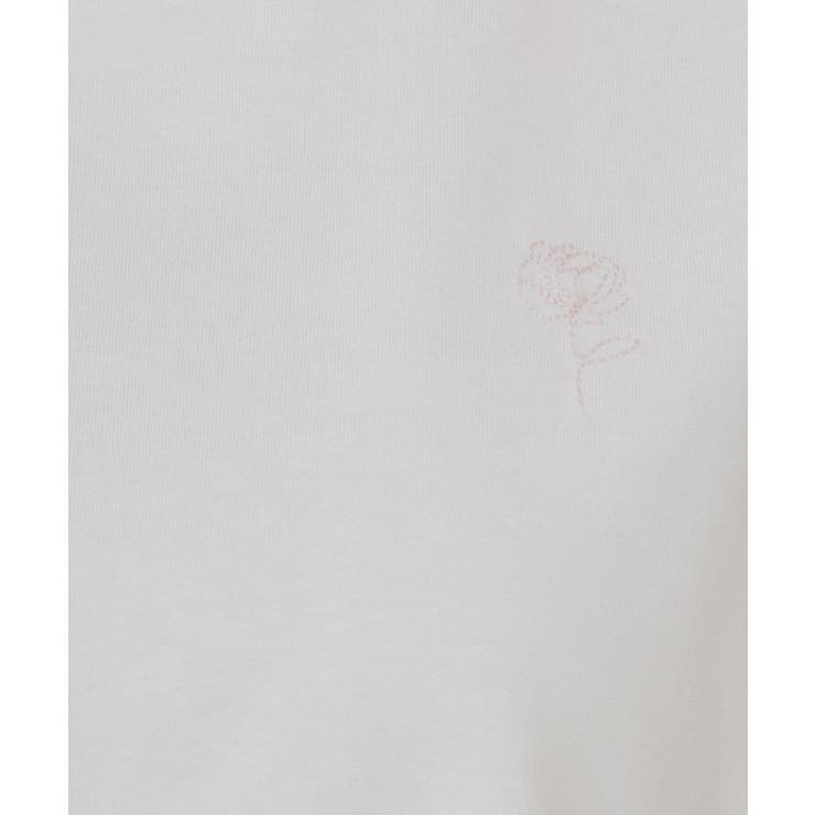 《6色展開 S 3Lサイズ》フラワー刺繍Tシャツ【汗ジミ防止 | index | 詳細画像18 