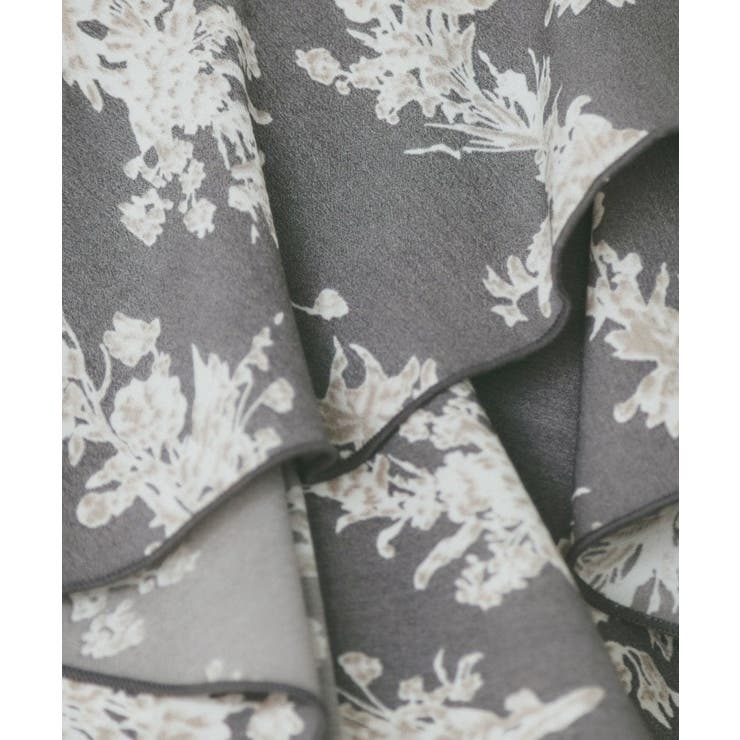 《美人百花掲載》フリルプリーツ花柄ワンピース【洗濯機洗い可 イージーアイロン 防… | index | 詳細画像4 