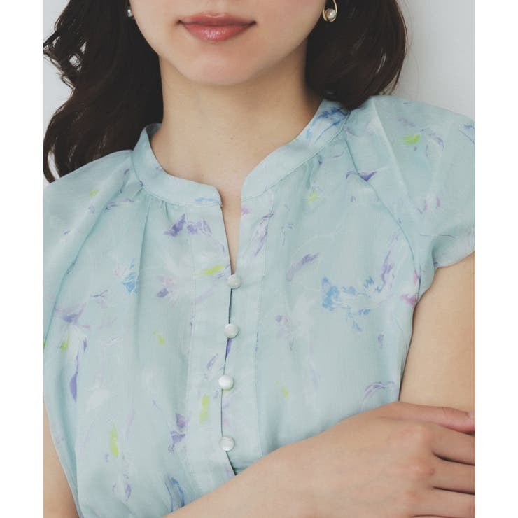 シアーフラワーワンピース【洗濯機洗い可】 | index | 詳細画像16 