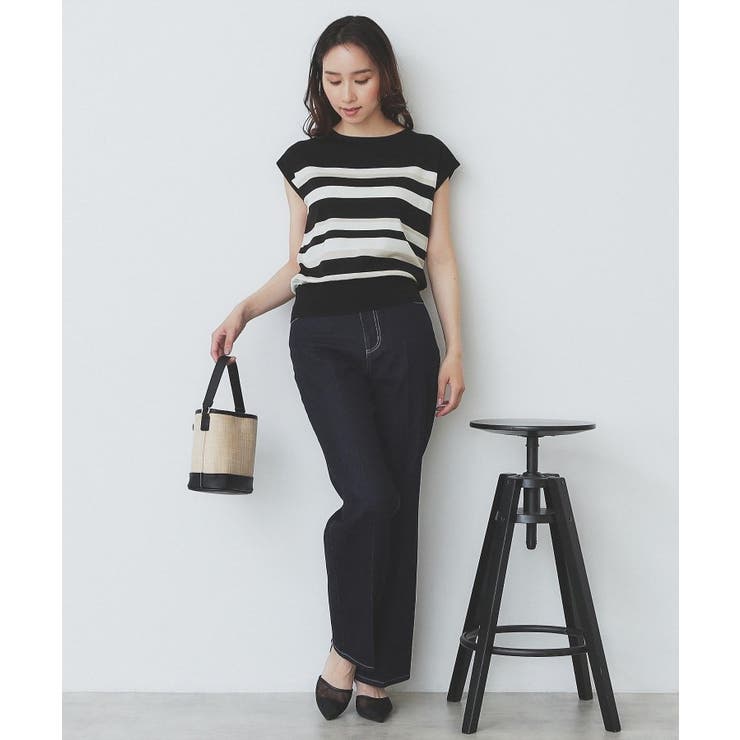 《XS-LLサイズ》フレンチスリーブニット【洗濯機洗い可/抗ピル】 | index | 詳細画像12 