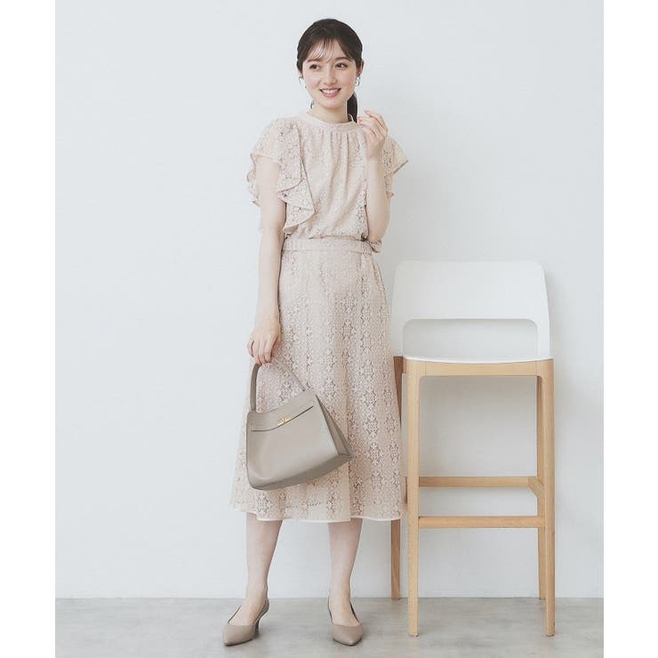 ジオメレースフレアスカート/セットアップ対応【洗濯機洗い可】 | index | 詳細画像2 