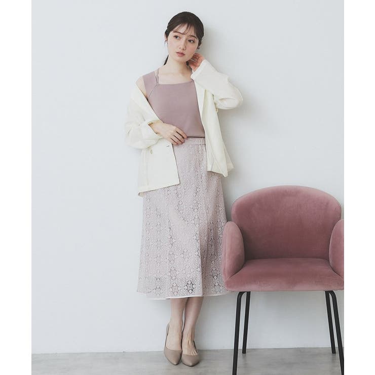 スクエアネックニットタンク【洗濯機洗い可】 | index | 詳細画像11 