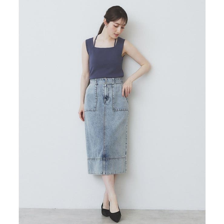 スクエアネックニットタンク【洗濯機洗い可】 | index | 詳細画像14 