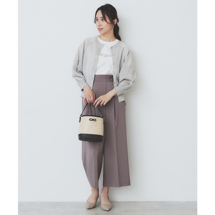 パール調刺繍ロゴTシャツ【汗ジミ防止 吸水速乾 接触冷感 | index | 詳細画像5 