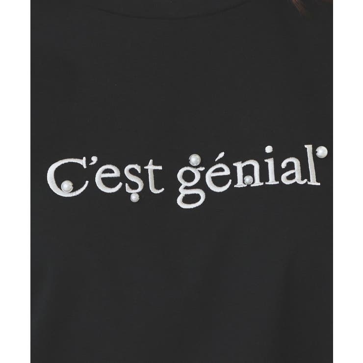 パール調刺繍ロゴTシャツ【汗ジミ防止 吸水速乾 接触冷感 | index | 詳細画像10 