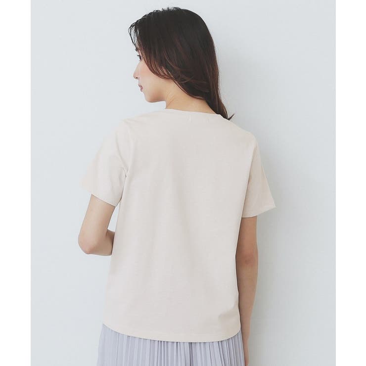 パール調刺繍ロゴTシャツ【汗ジミ防止 吸水速乾 接触冷感 | index | 詳細画像17 