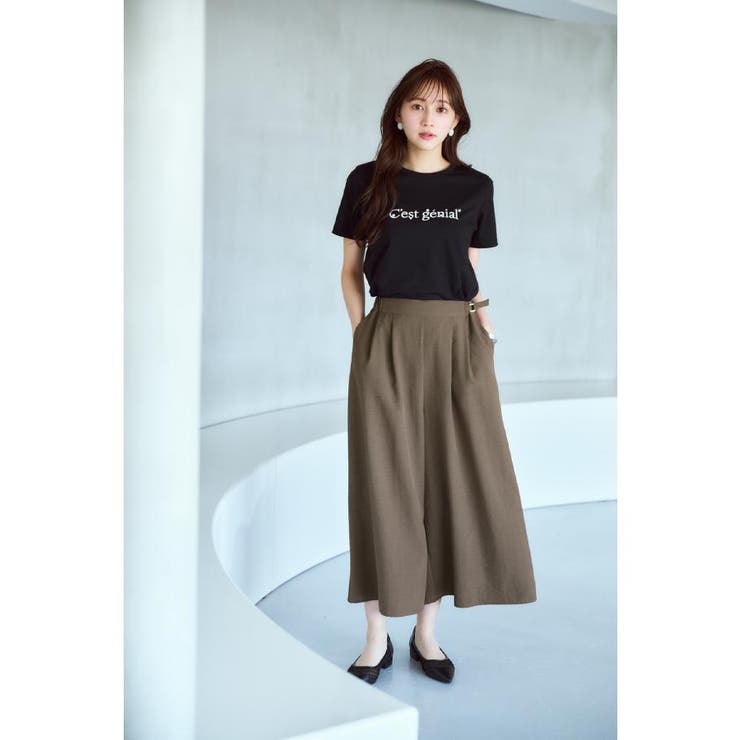 パール調刺繍ロゴTシャツ【汗ジミ防止 吸水速乾 接触冷感 | index | 詳細画像2 