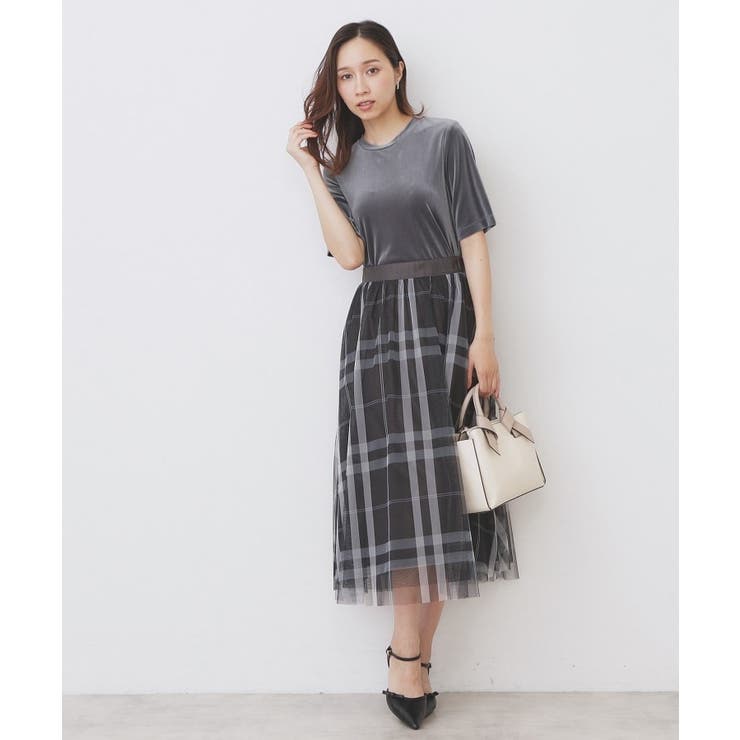 《andGIRL掲載》ベロアボクシーTシャツ【洗濯機洗い可】 | index | 詳細画像5 