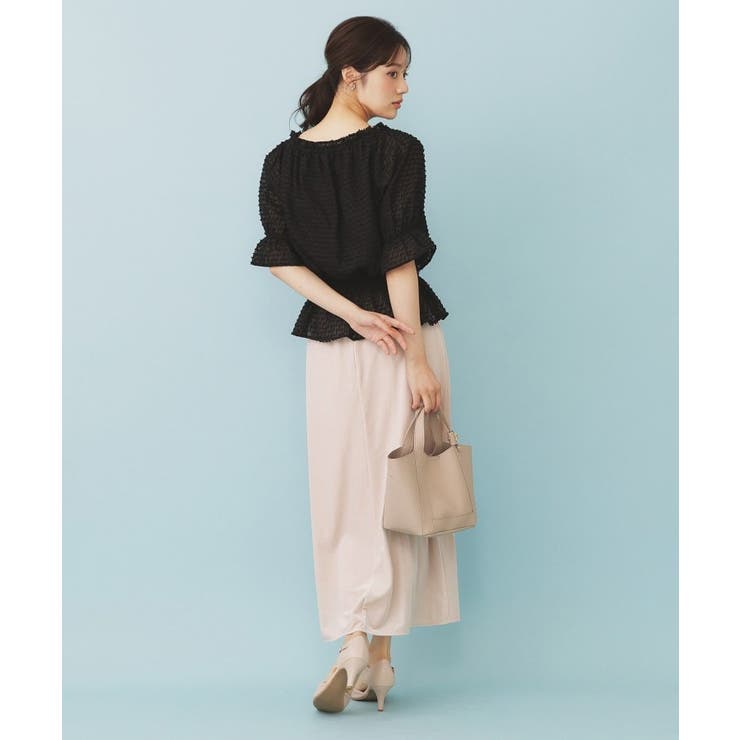 ベロアジャージナロースカート【洗濯機洗い可】 | index | 詳細画像7 