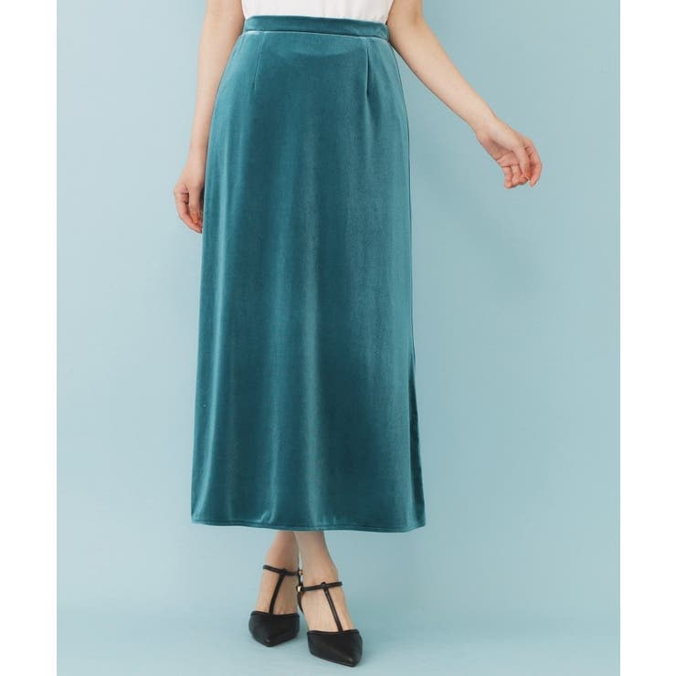 ベロアジャージナロースカート【洗濯機洗い可】 | index | 詳細画像15 