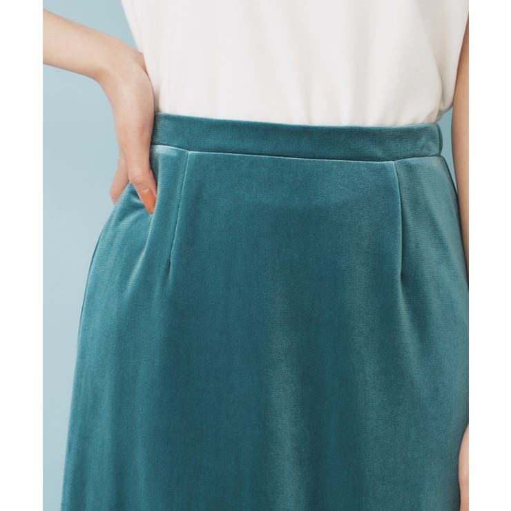 ベロアジャージナロースカート【洗濯機洗い可】 | index | 詳細画像16 