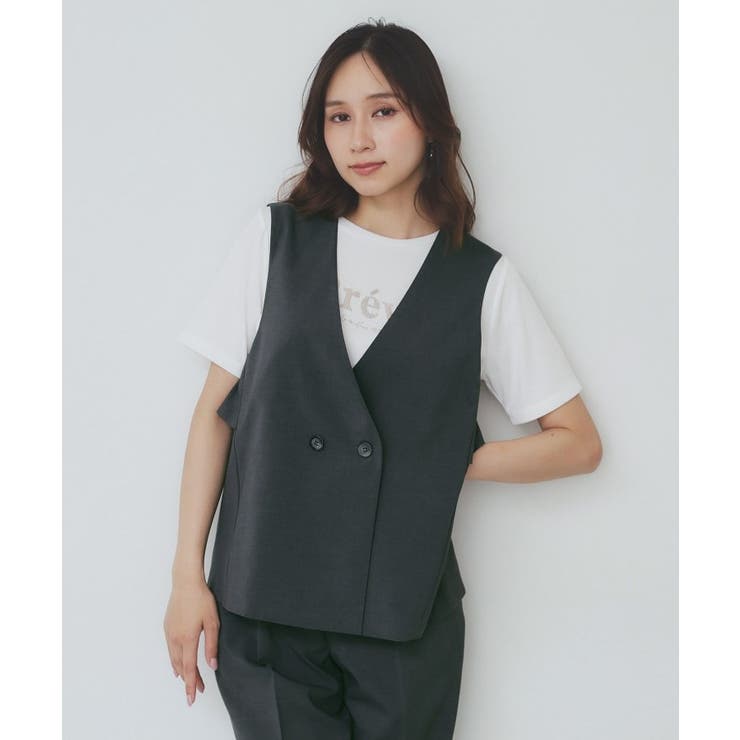 バックフリルデザインジレ セットアップ可 | index | 詳細画像14 