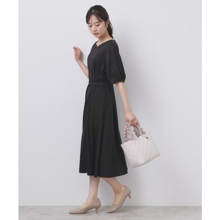 ハートネックパフワンピース【洗濯機洗い可/UVケア/接触冷感】 | index | 詳細画像9 