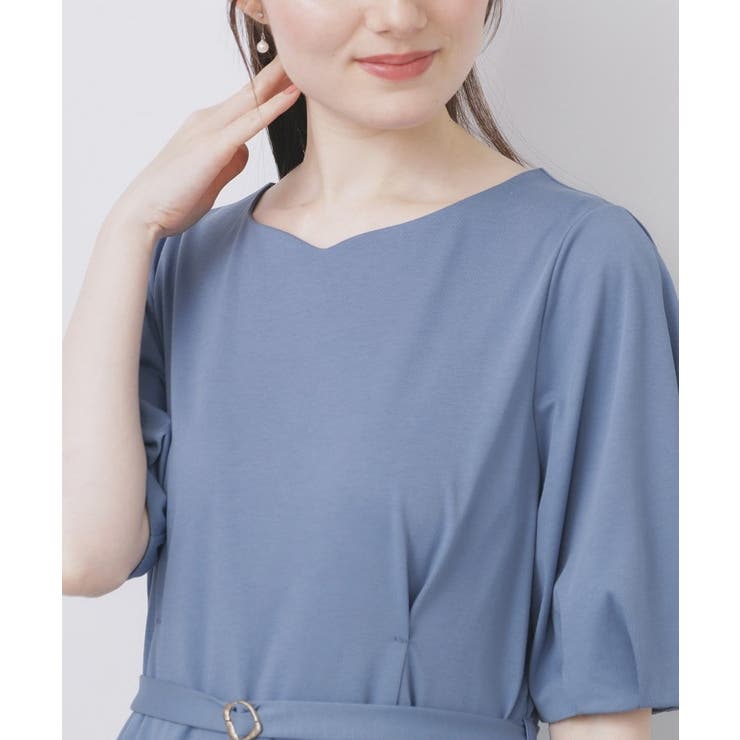 ハートネックパフワンピース【洗濯機洗い可/UVケア/接触冷感】 | index | 詳細画像28 