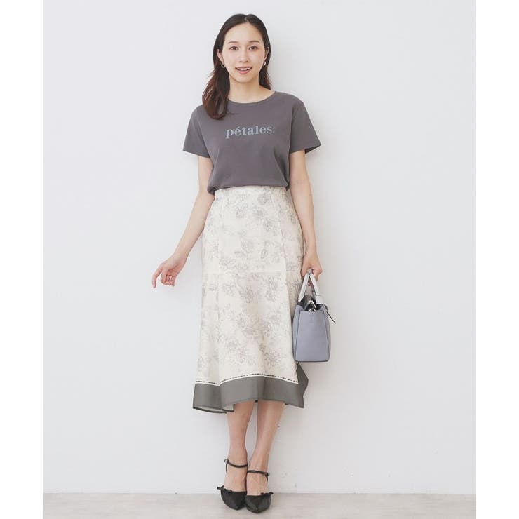 《S-LLサイズ》フロッキーロゴTシャツ【接触冷感／UVケア／洗濯機洗い可】 | index | 詳細画像10 