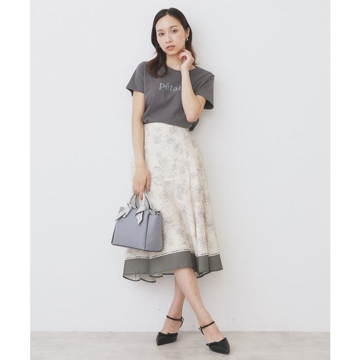 《S-LLサイズ》フロッキーロゴTシャツ【接触冷感／UVケア／洗濯機洗い可】 | index | 詳細画像11 
