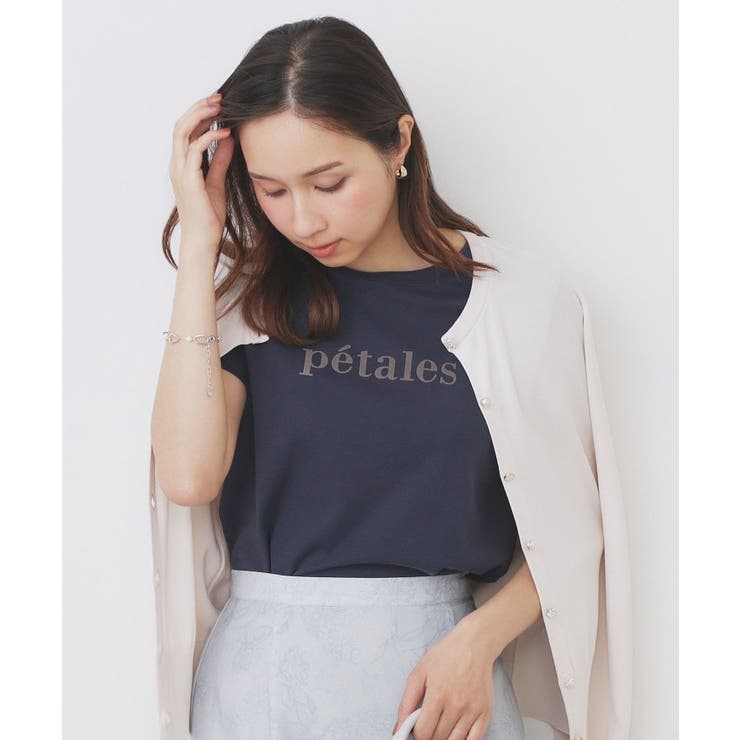 《S-LLサイズ》フロッキーロゴTシャツ【接触冷感／UVケア／洗濯機洗い可】 | index | 詳細画像5 