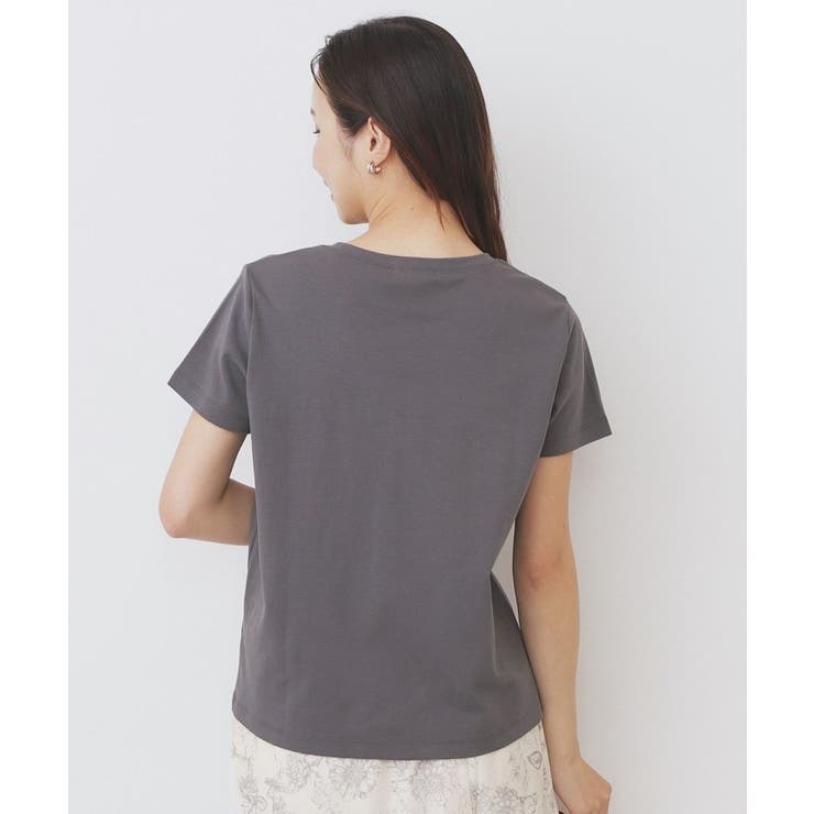 《S-LLサイズ》フロッキーロゴTシャツ【接触冷感／UVケア／洗濯機洗い可】 | index | 詳細画像15 