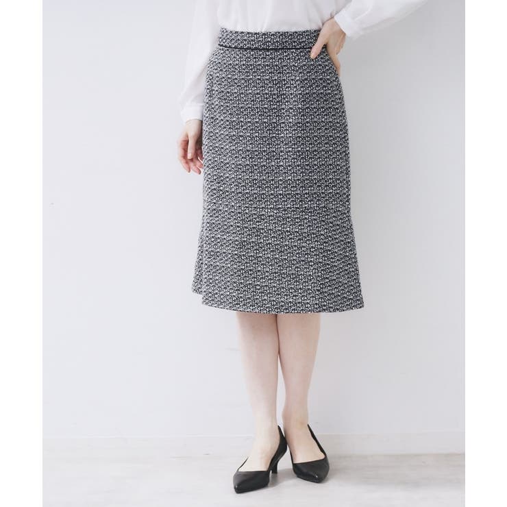 ≪通勤・セレモニー/セットアップ対応≫フレアツイードスカート【洗濯機OK】 | index | 詳細画像17 