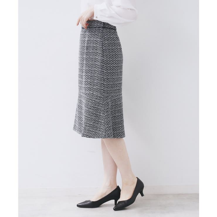 ≪通勤・セレモニー/セットアップ対応≫フレアツイードスカート【洗濯機OK】 | index | 詳細画像25 
