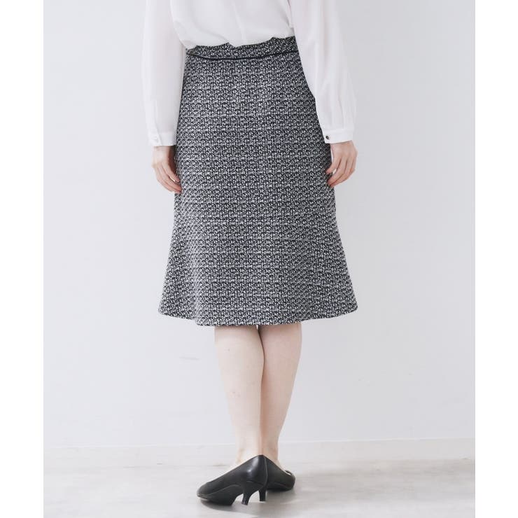 ≪通勤・セレモニー/セットアップ対応≫フレアツイードスカート【洗濯機OK】 | index | 詳細画像26 