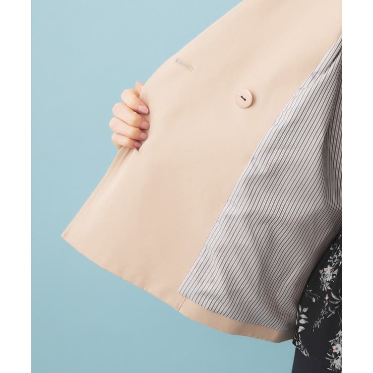 キャンディスリーブショートトレンチコート【洗濯機OK 撥水 防花粉】《5col》 | index | 詳細画像29 