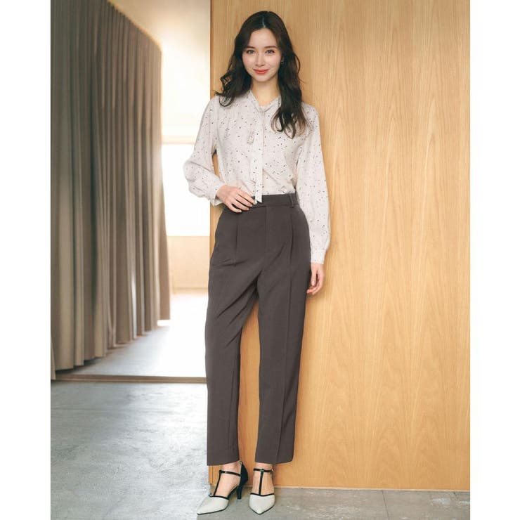 ストレッチテーパードパンツ セットアップ対応【洗濯機OK 防シワ | index | 詳細画像1 