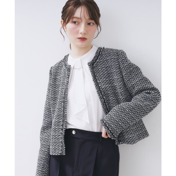 ボウタイタックブラウス【洗濯機OK/防シワ】《XS～3L》 | index | 詳細画像4 