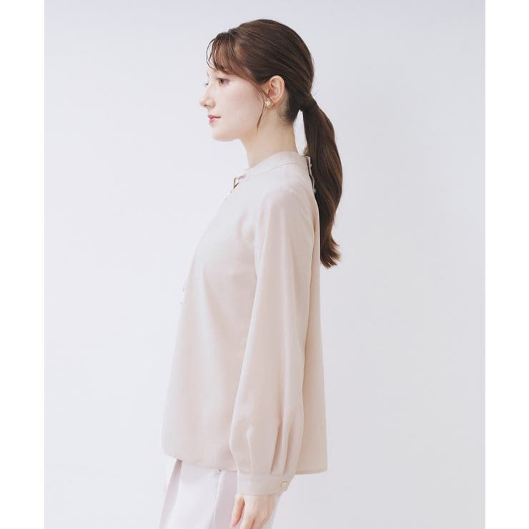 ボウタイタックブラウス【洗濯機OK/防シワ】《XS～3L》 | index | 詳細画像26 