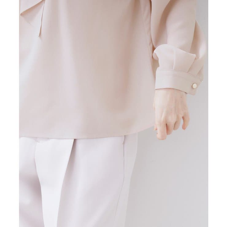 ボウタイタックブラウス【洗濯機OK/防シワ】《XS～3L》 | index | 詳細画像33 