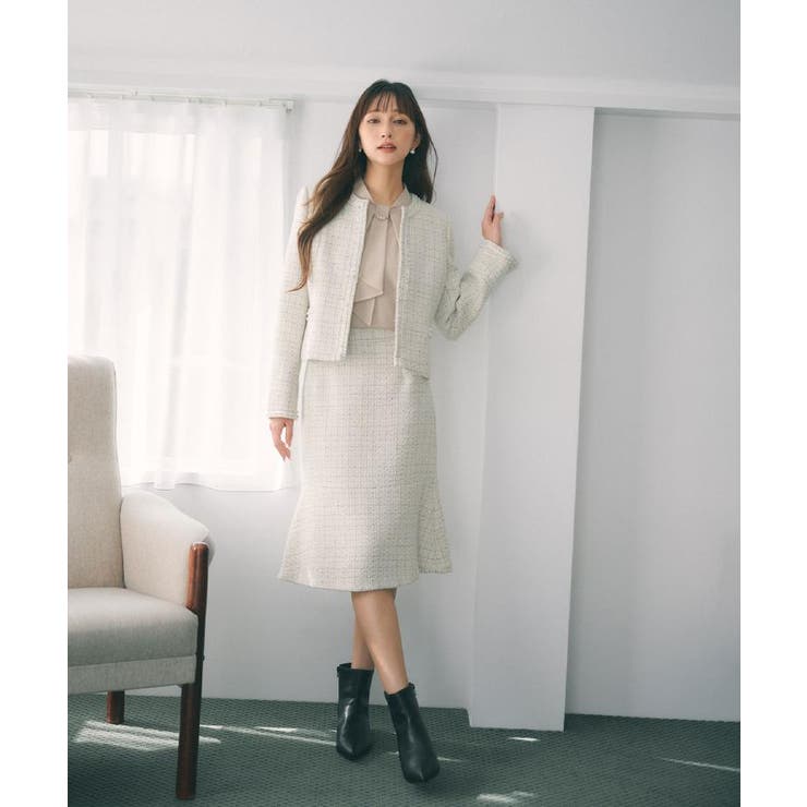 ボウタイタックブラウス【洗濯機OK/防シワ】《XS～3L》 | index | 詳細画像3 