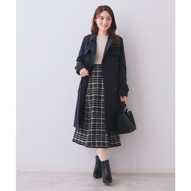 チェックラメジャカードニットワンピース | index | 詳細画像14 