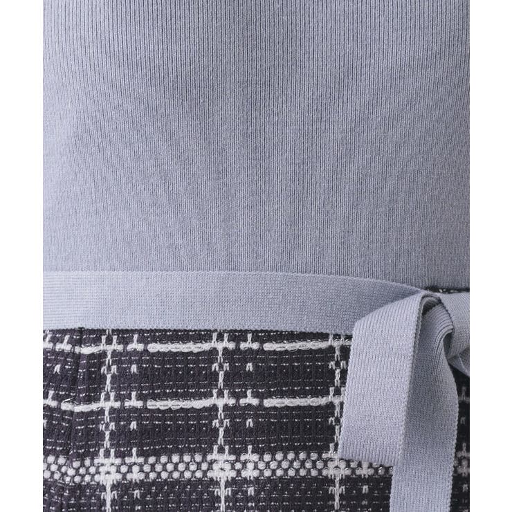 チェックラメジャカードニットワンピース | index | 詳細画像22 