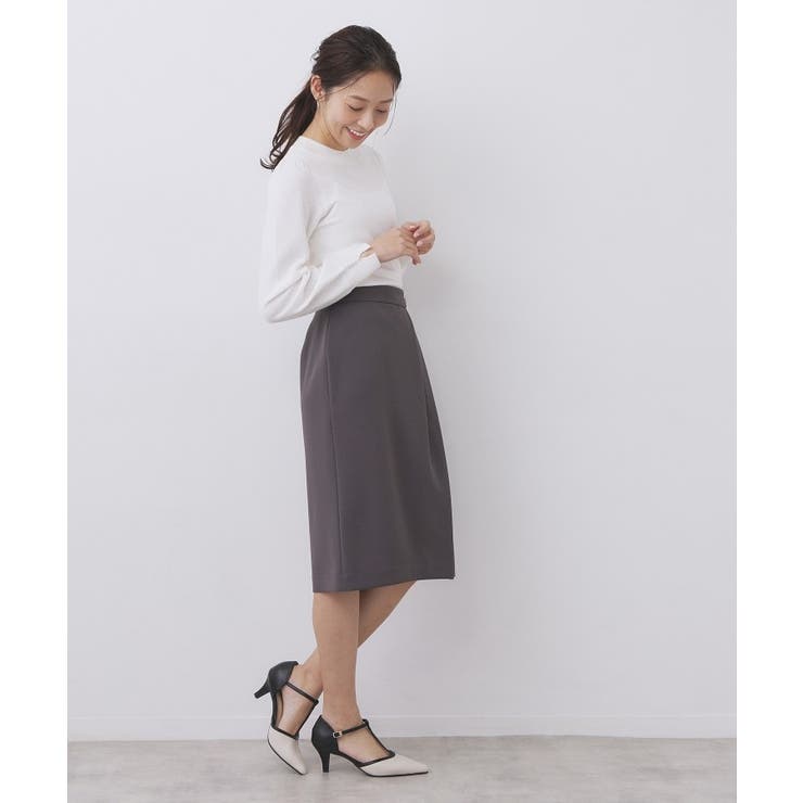 柄編みスリーブハイネックニット【洗濯機OK】 | index | 詳細画像3 