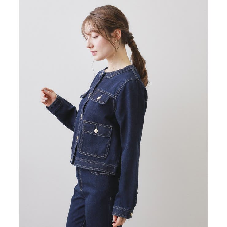 セルロース混デニムミニマルノーカラー【洗濯機OK】 | index | 詳細画像23 