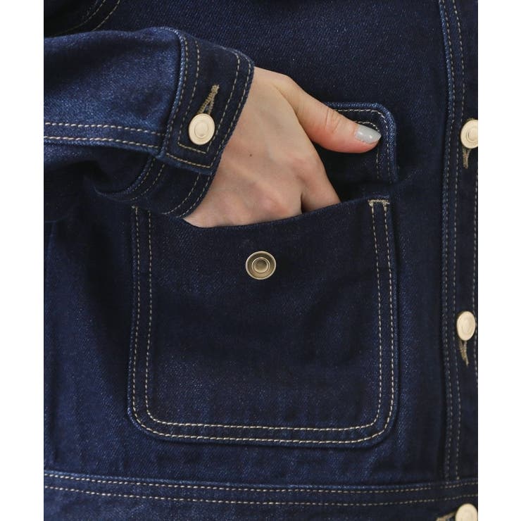 セルロース混デニムミニマルノーカラー【洗濯機OK】 | index | 詳細画像28 